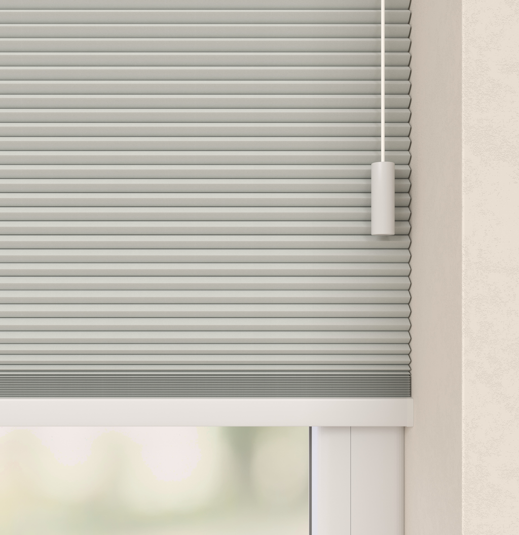 Plissé Gordijn Parijs Grijszand 230 Afbeelding 2