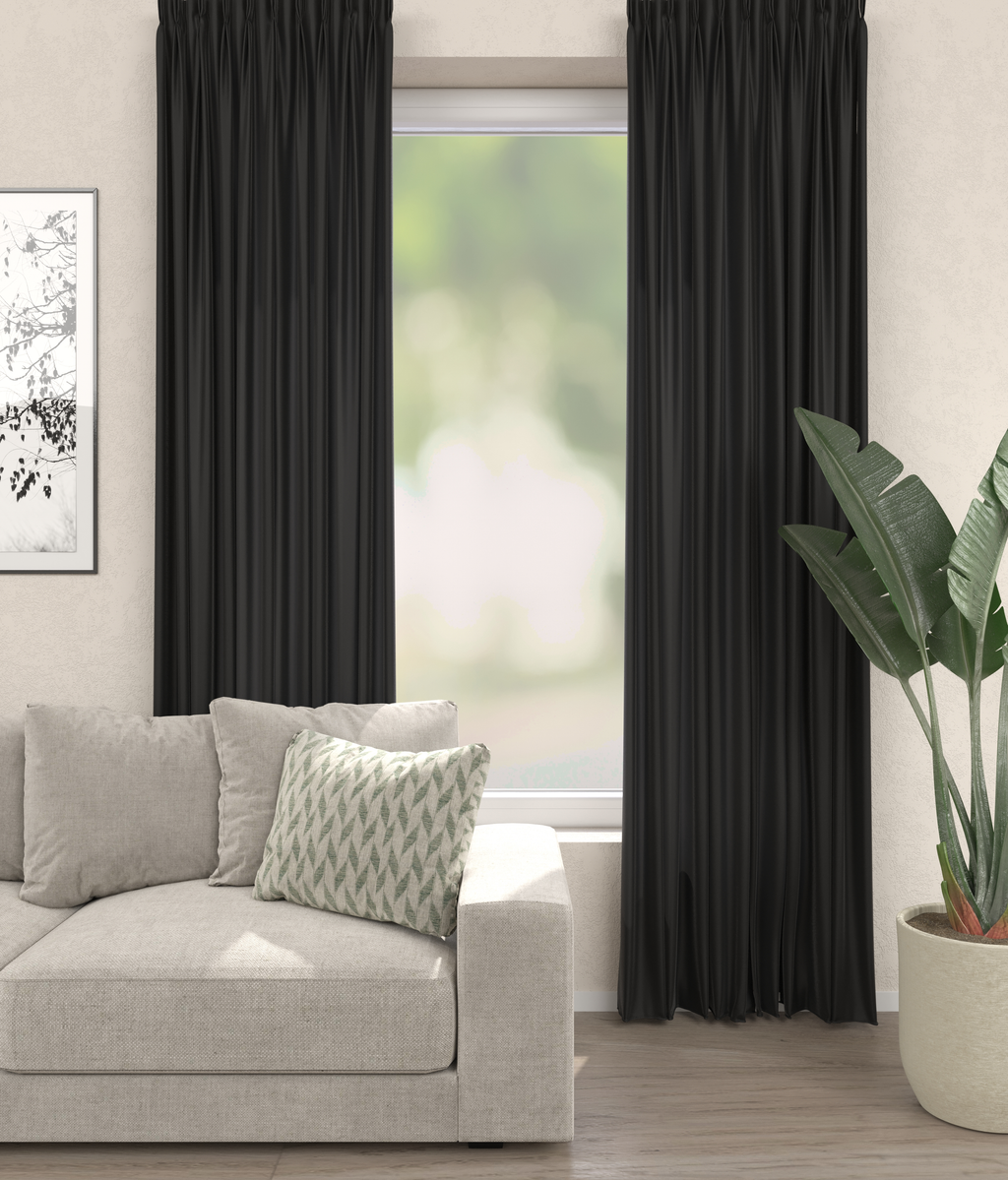 Verduistergordijn Zwart