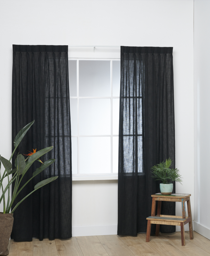 Inbetween Linnenlook Zwart