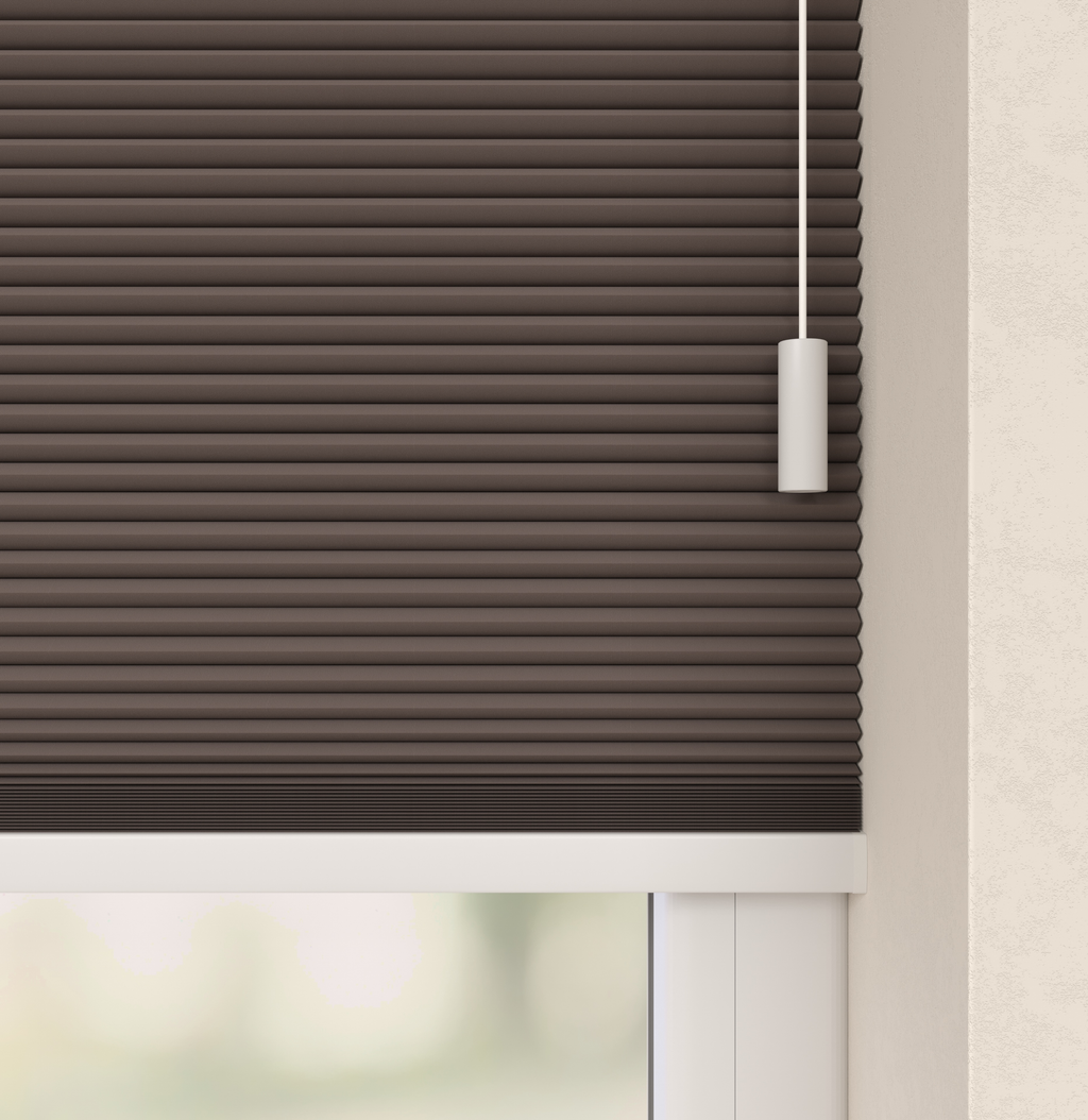 Plissé Gordijn Parijs Donkergrijs Verduister 5210 Afbeelding 2