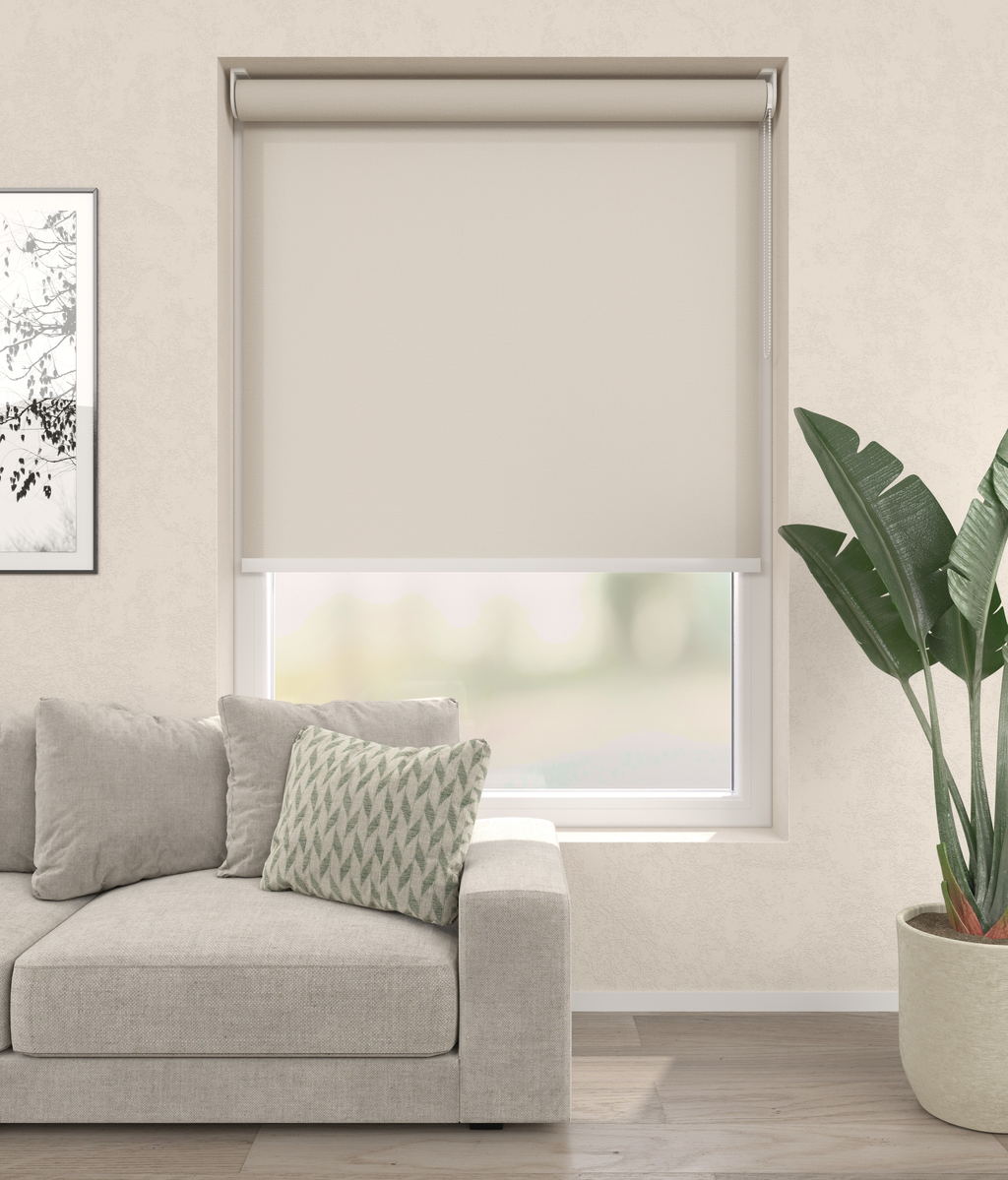 Rolgordijn Bologna Lichtbeige 4400 Afbeelding 1