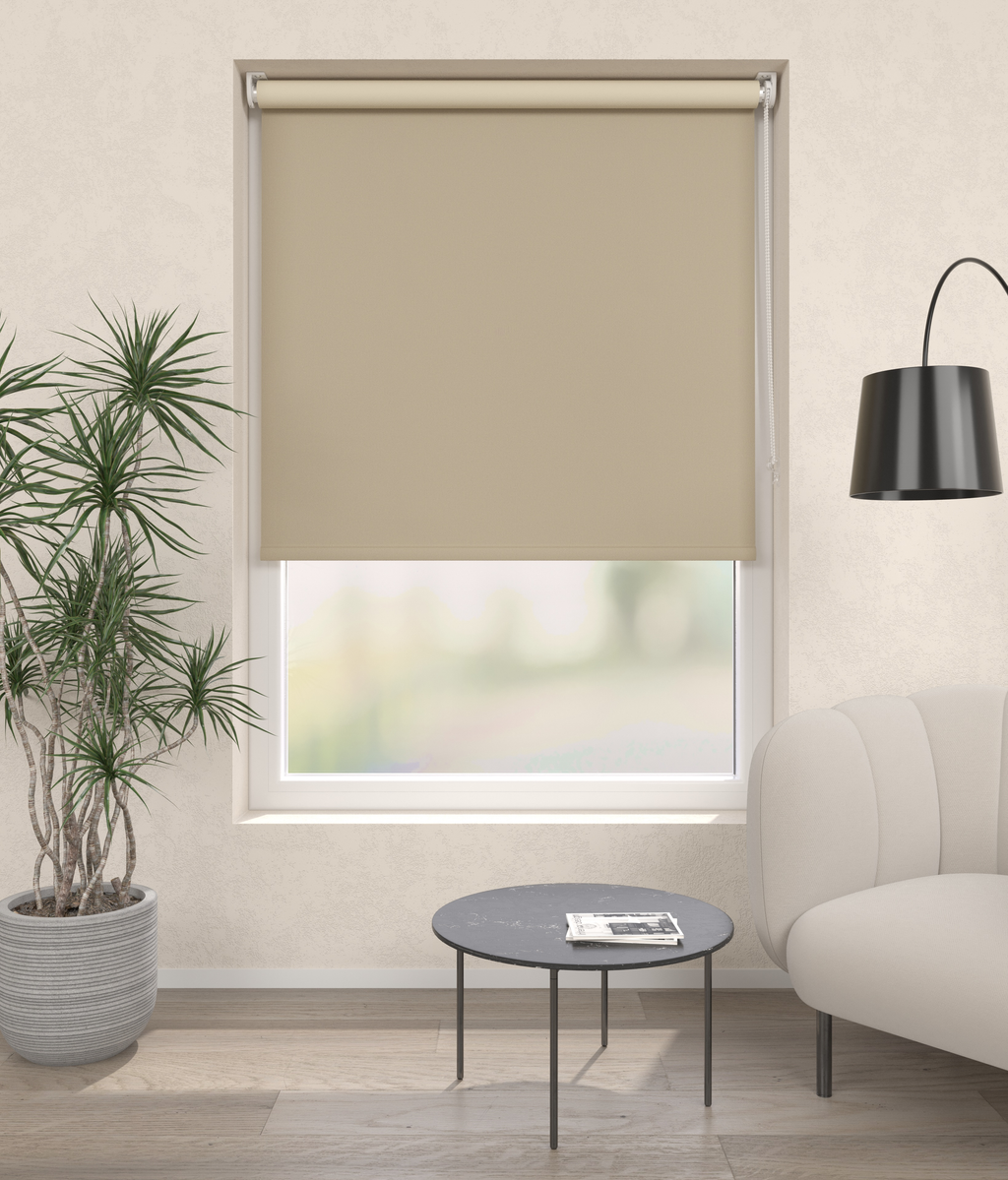 Rolgordijn Trend Rome Verduister Lichtzand 5220 Afbeelding 1