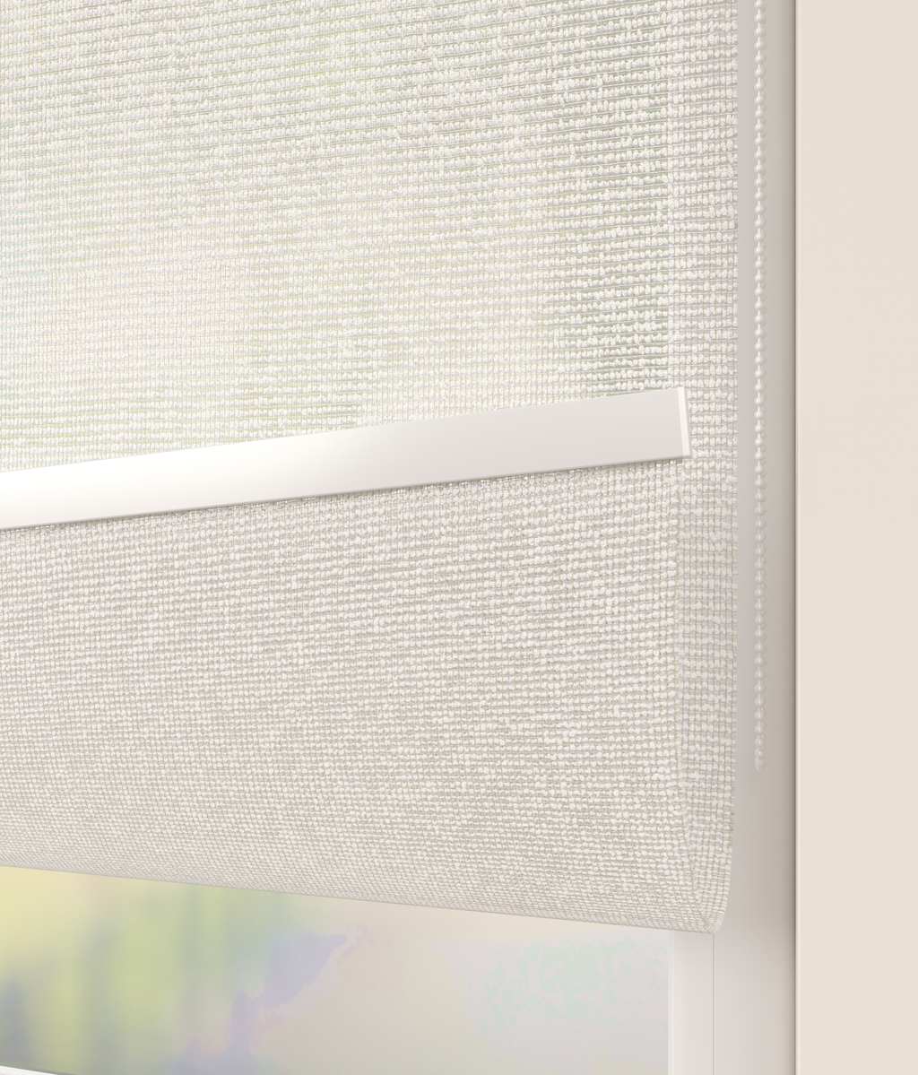 Elektrisch Rolgordijn Bergamo Bouclé Linnen 200