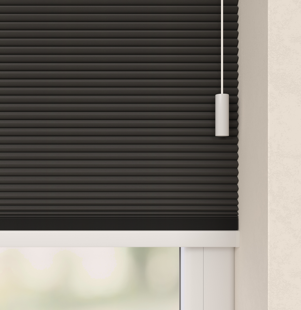 Plissé Gordijn Trend Zwart Verduister 14 Afbeelding 2