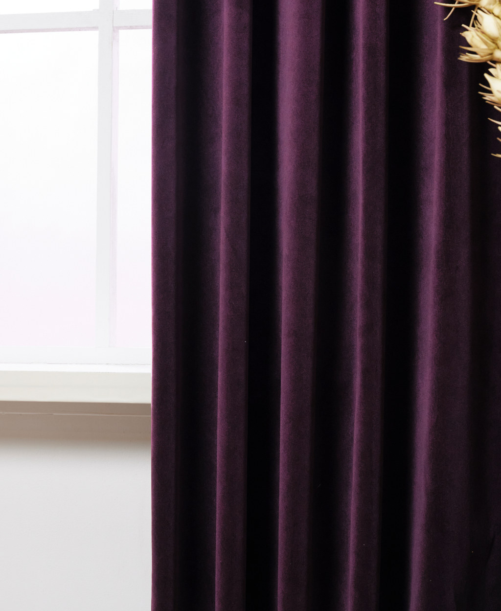 Gordijn Luxury Velvet Paars 700 Afbeelding 2