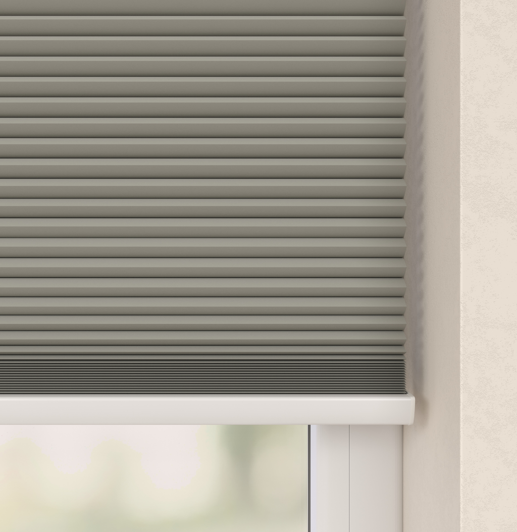 Elektrisch Plissé Gordijn Monaco Lichtgrijs Verduister 10 Afbeelding 2