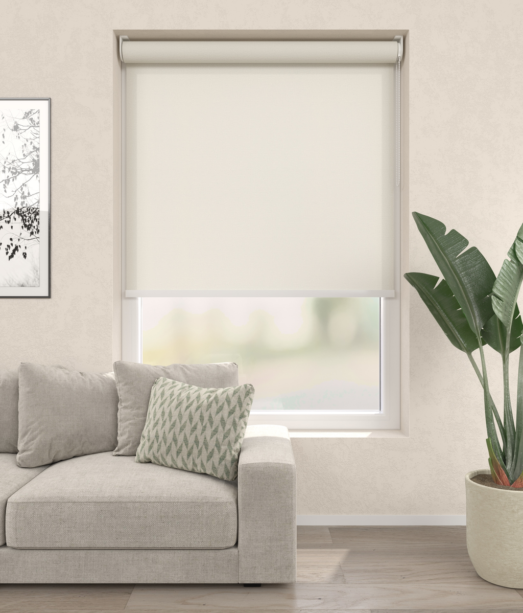 Elektrisch Rolgordijn Bologna Ivoor 2700 Afbeelding 1