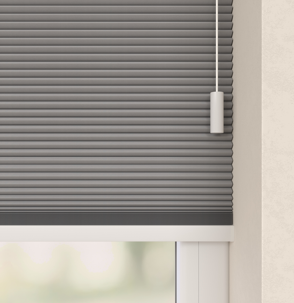 Plissé Gordijn Trend Grijs Verduister 13 Afbeelding 2