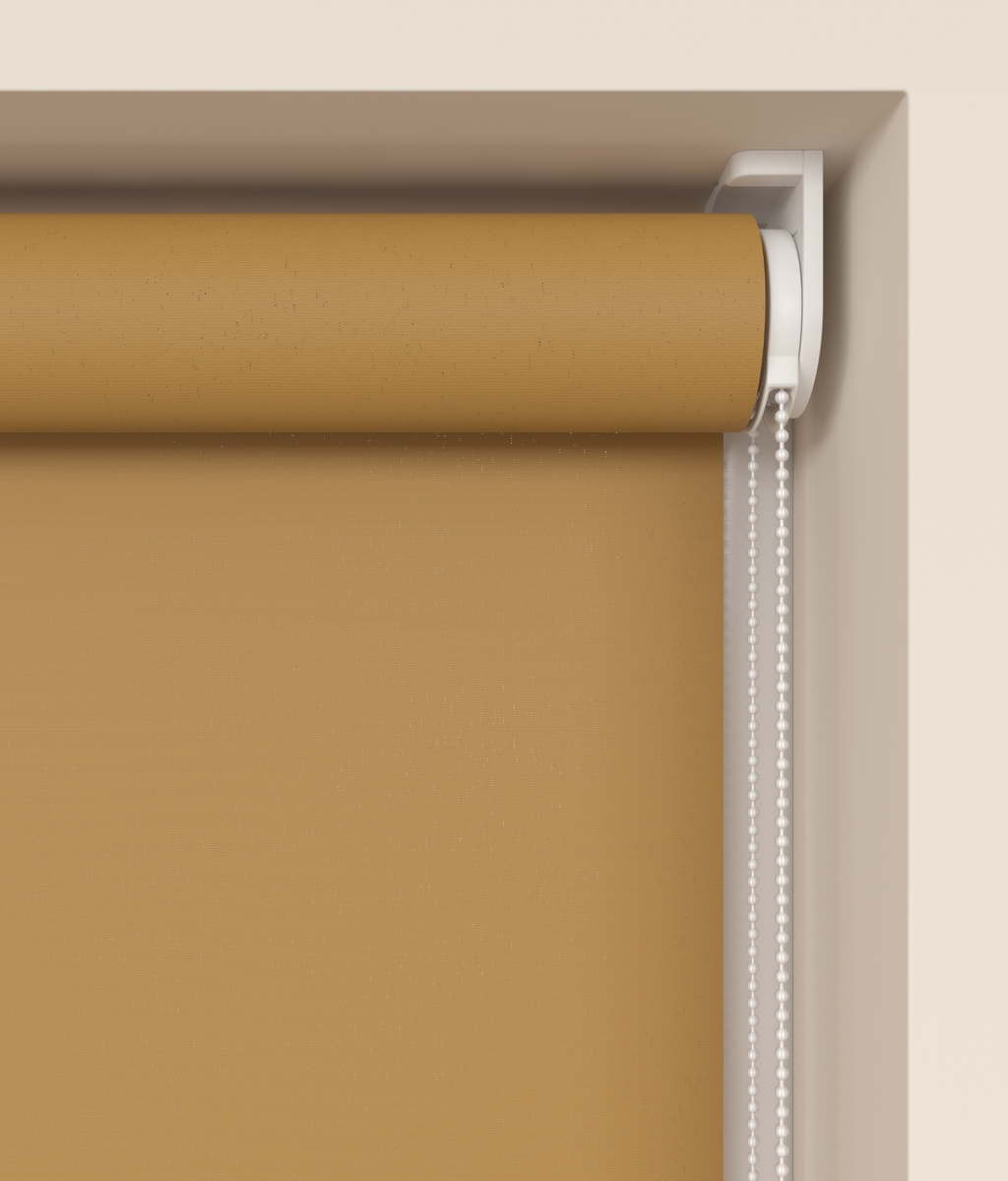Elektrisch Rolgordijn Rome Mosterd 853