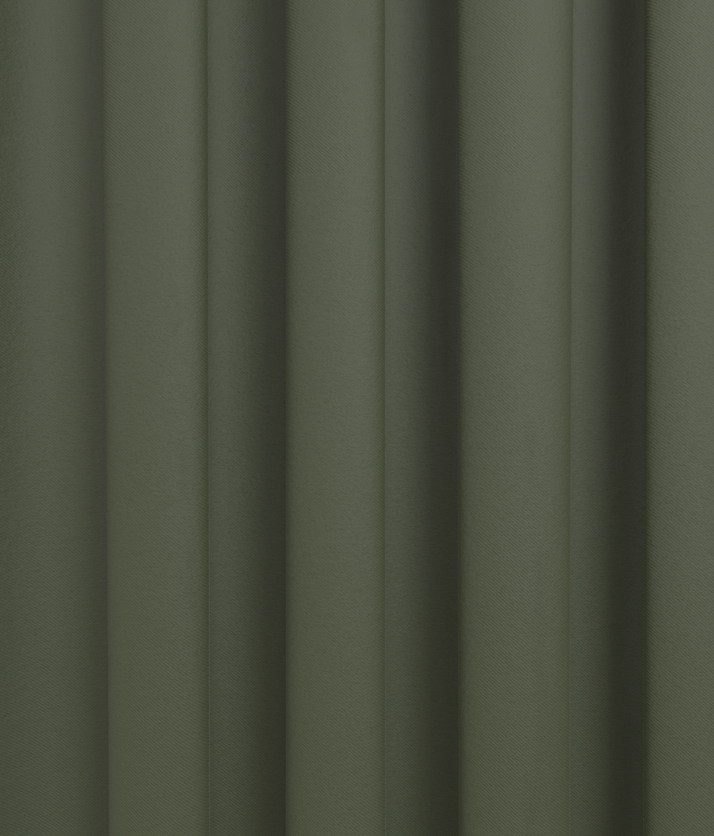 Gordijn Verduister Fancy Donkergroen Afbeelding 1