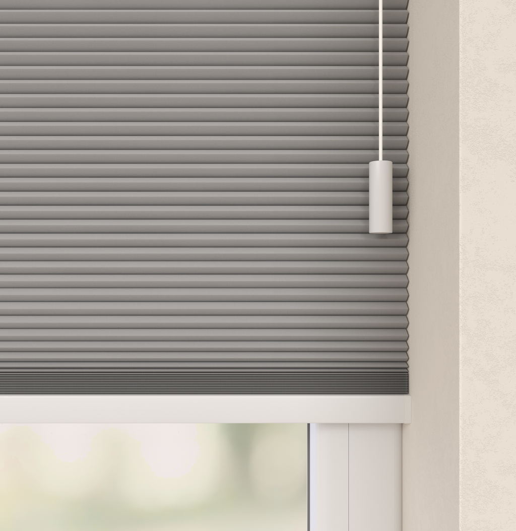 Plissé Gordijn Parijs Grijs Verduister 5220 Afbeelding 2