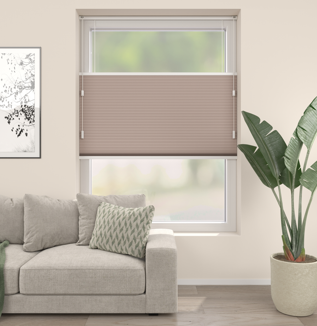 Plissé Gordijn Premium Parijs Oud Roze Verduister 746 04 Afbeelding 1