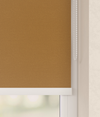 Elektrisch Rolgordijn Milaan Velours Oker 4400
