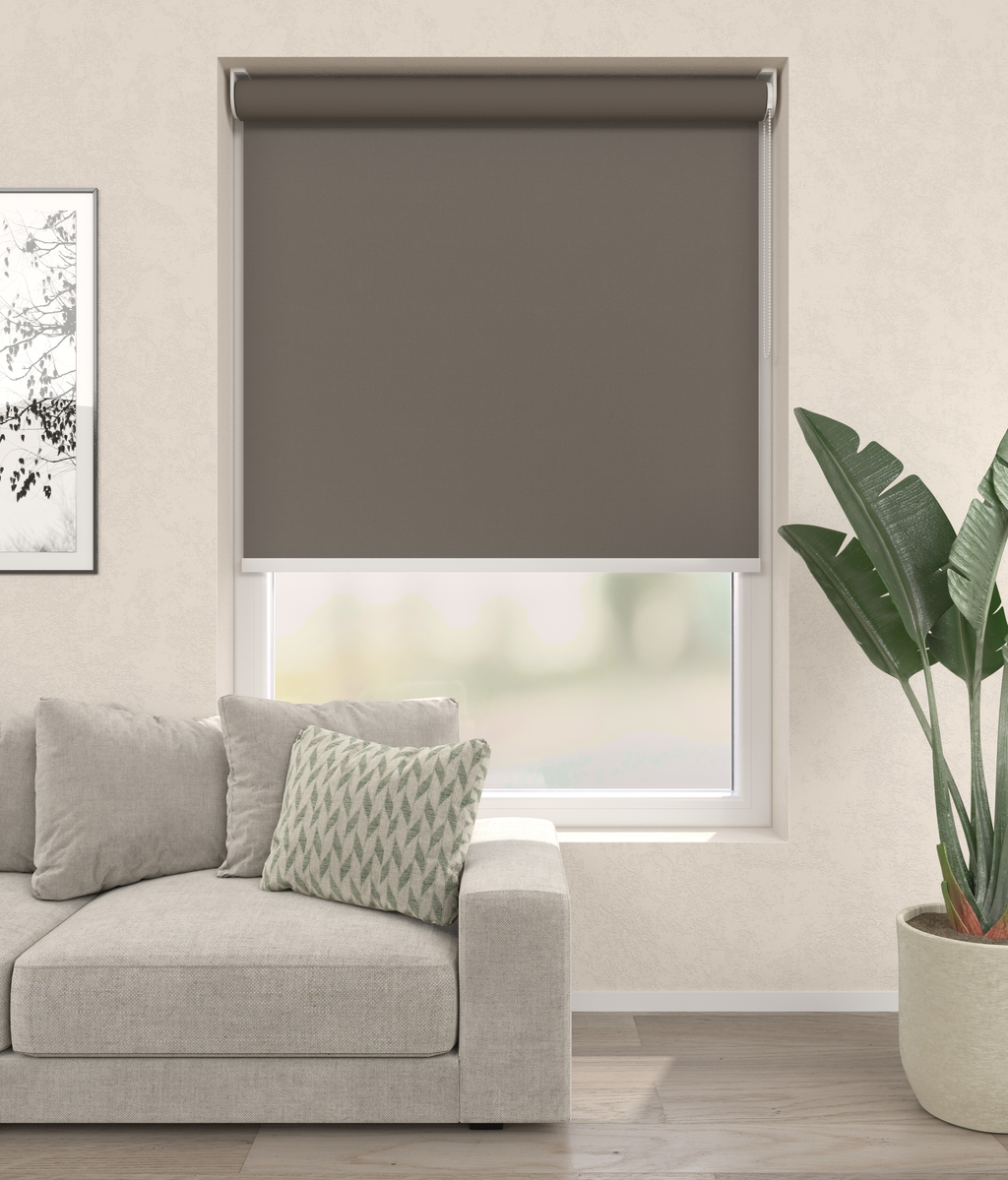 Gordijn Milaan Velours Grijstaupe 3600 Afbeelding 1