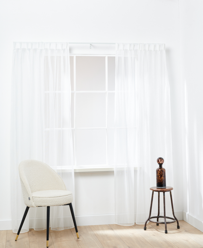 Bouclé Streep Ivoor 2128