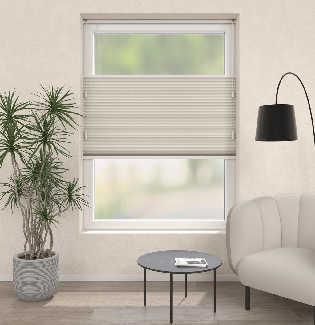 Plissé Gordijn Parijs Lichtbeige Verduister 5110 Afbeelding 1