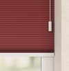 Plissé gordijnen Monaco Rood 06