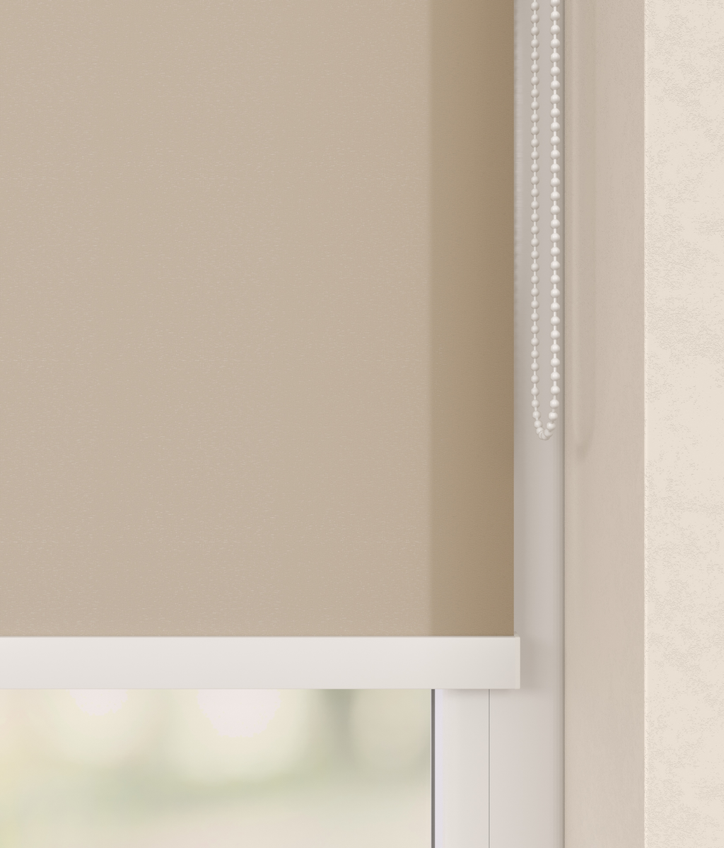 Elektrisch Rolgordijn Rome Beige 500 Afbeelding 2