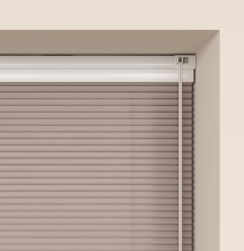 Elektrische Plissé gordijnen Parijs Oud Roze 741-20