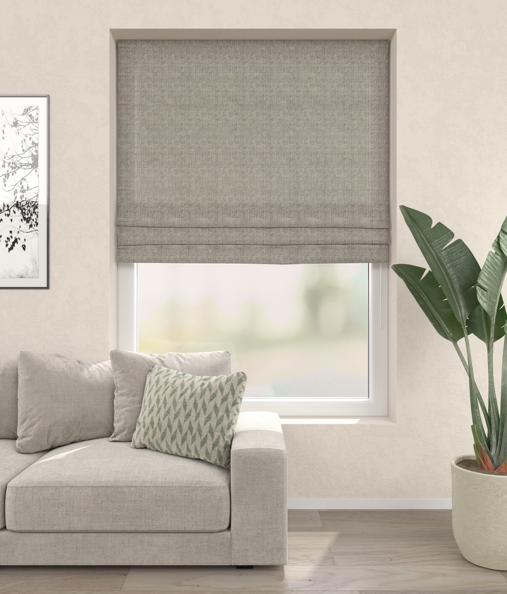 Vouwgordijn Serge Grijs 16701