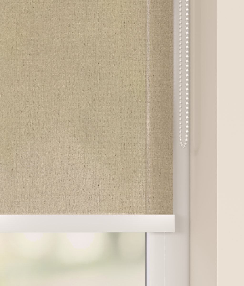 Elektrisch Rolgordijn Luca Donker Zand 350 Afbeelding 2