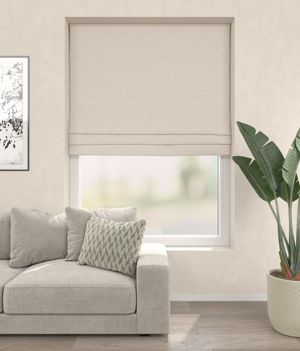 Vouwgordijn Liso Ivoor 02 Afbeelding 1