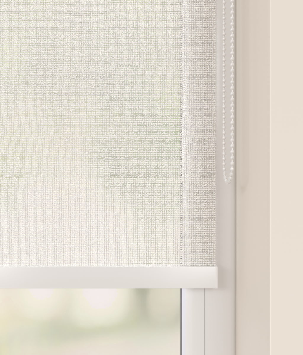 Elektrisch Rolgordijn Bergamo Boucle Linnen 200 Afbeelding 2