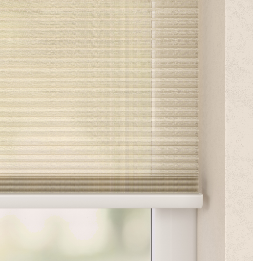 Elektrisch Plissé Gordijn Saint Tropez Lichtzand 03 Afbeelding 2