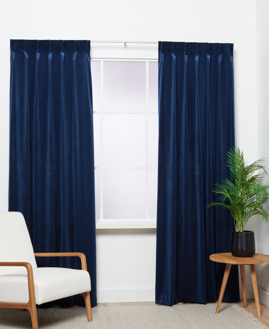 Trend Velours Blauw 81