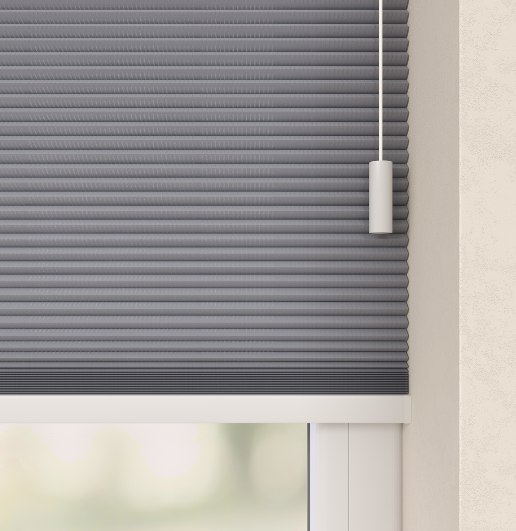 Plissé Gordijn Parijs Grijs 220 Afbeelding 2