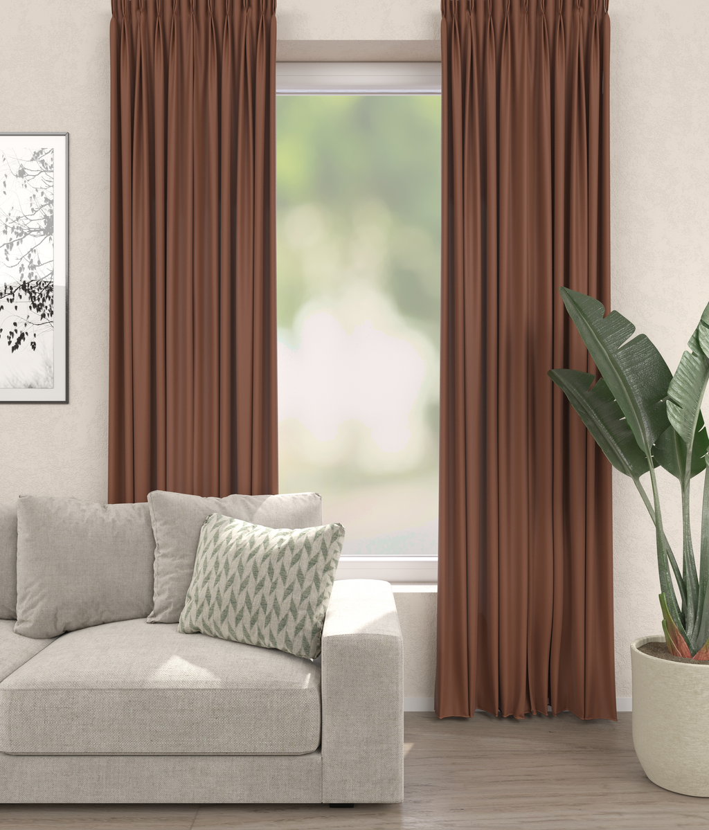 Verduistergordijn Roest