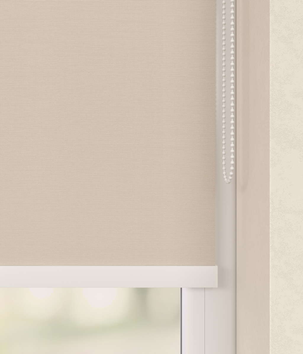 Elektrisch Rolgordijn Florence Verduister Lichtzand 5100 Afbeelding 2