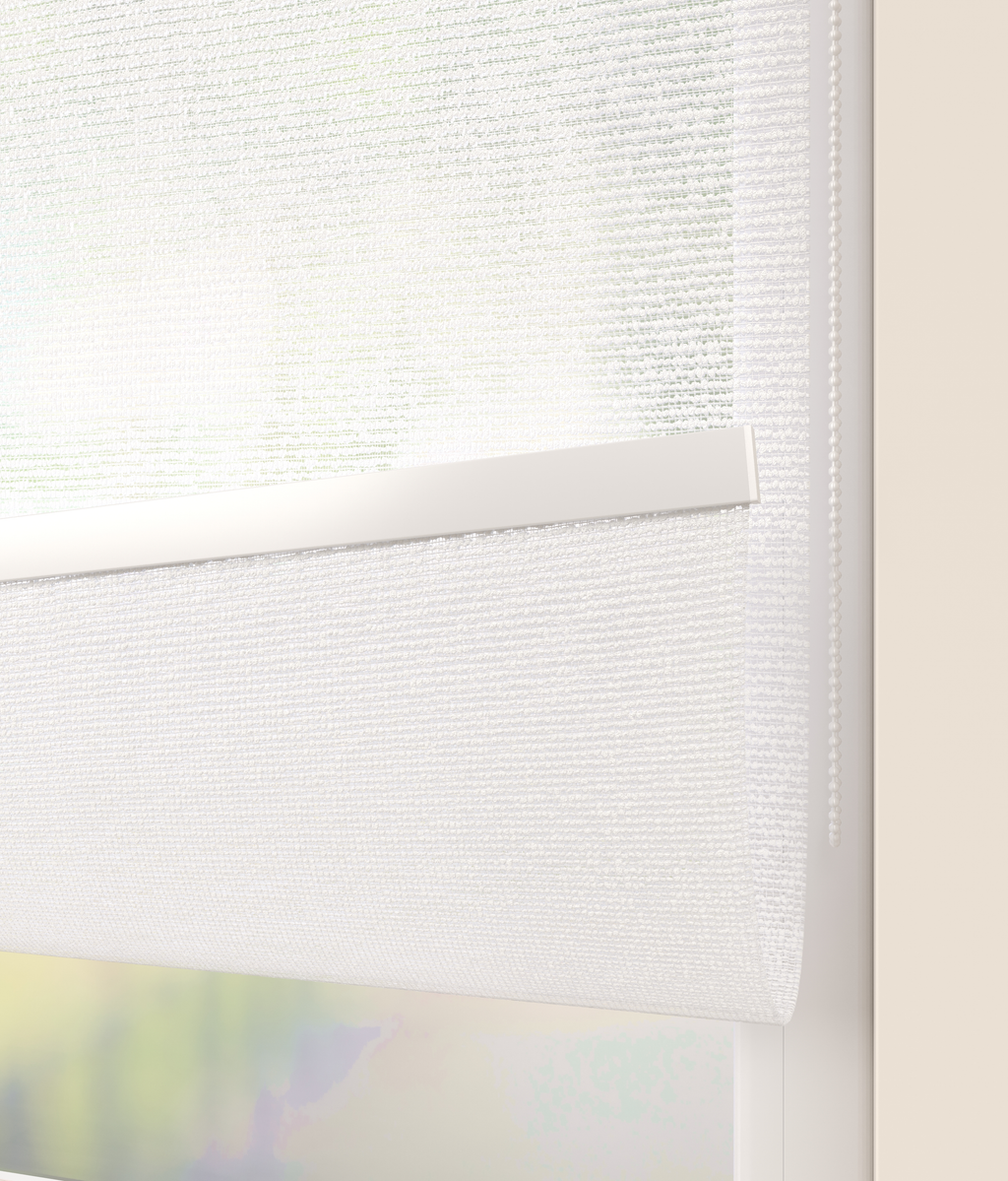 Elektrisch Rolgordijn Bergamo Bouclé Ecru 100