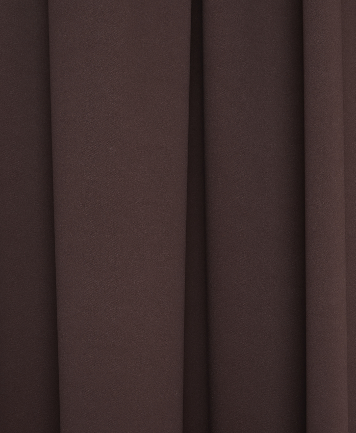 Gordijn Brandvertragend Uni Bruin Afbeelding 1