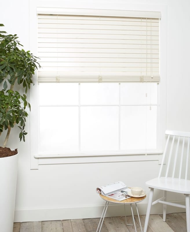 Houten Jaloezieen - Luxe Creme