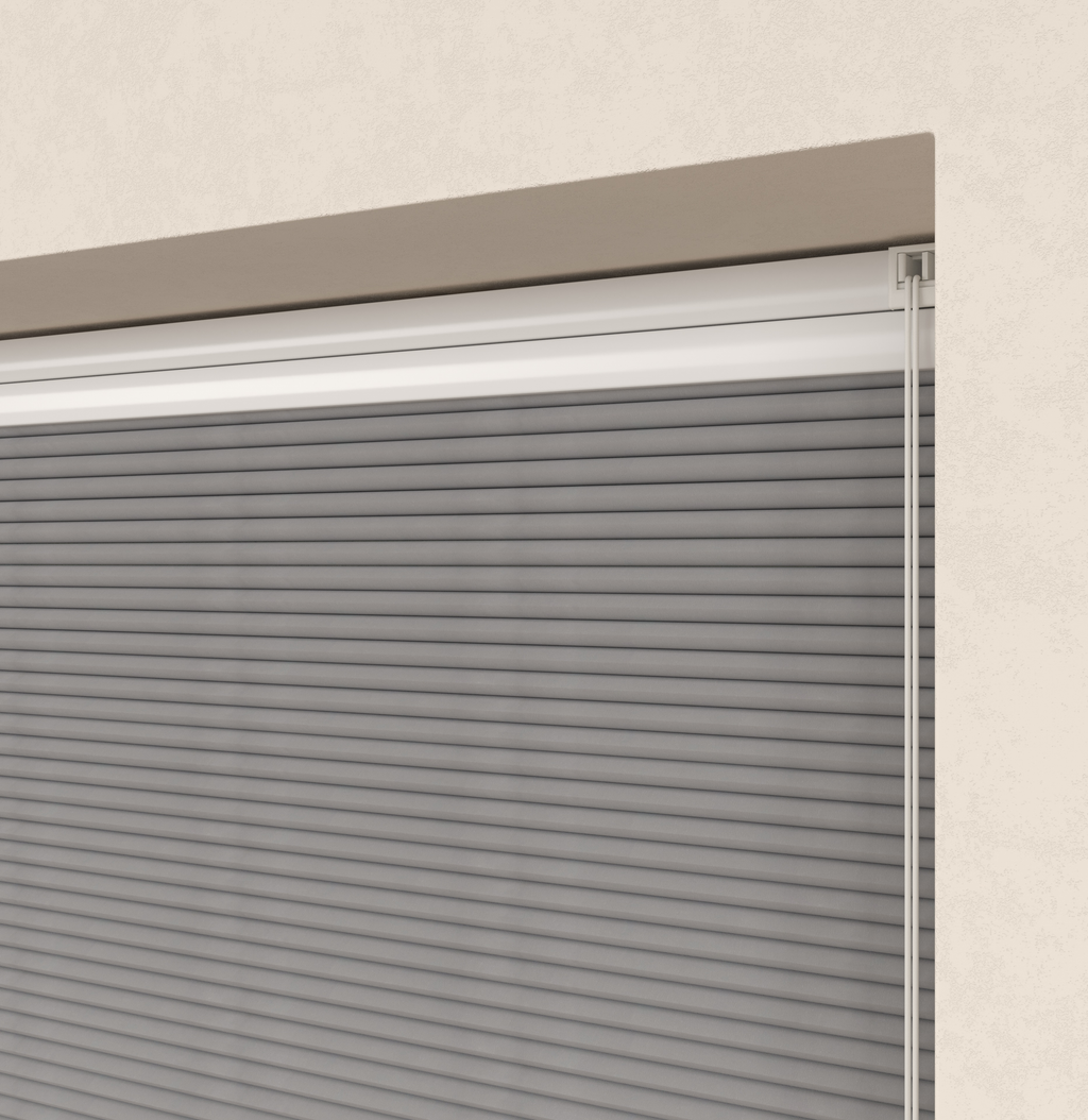 Plissé gordijnen Trend Grijs Verduister 13