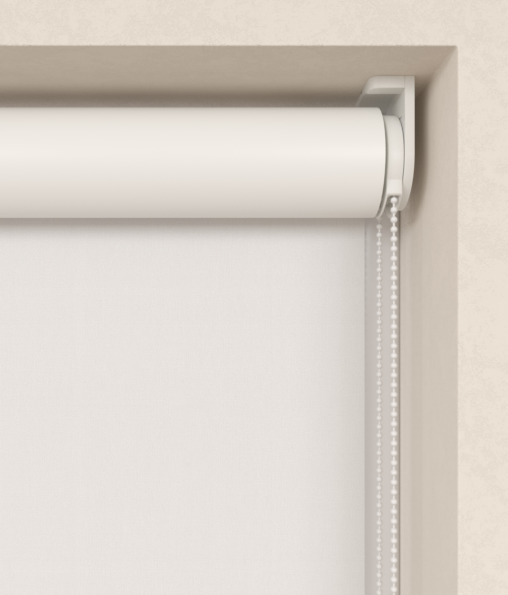 Elektrisch Rolgordijn Bologna Verduister Wit 6250