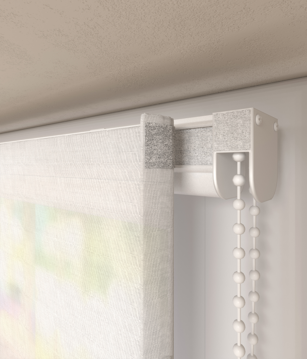Vouwgordijn 5167 Wit
