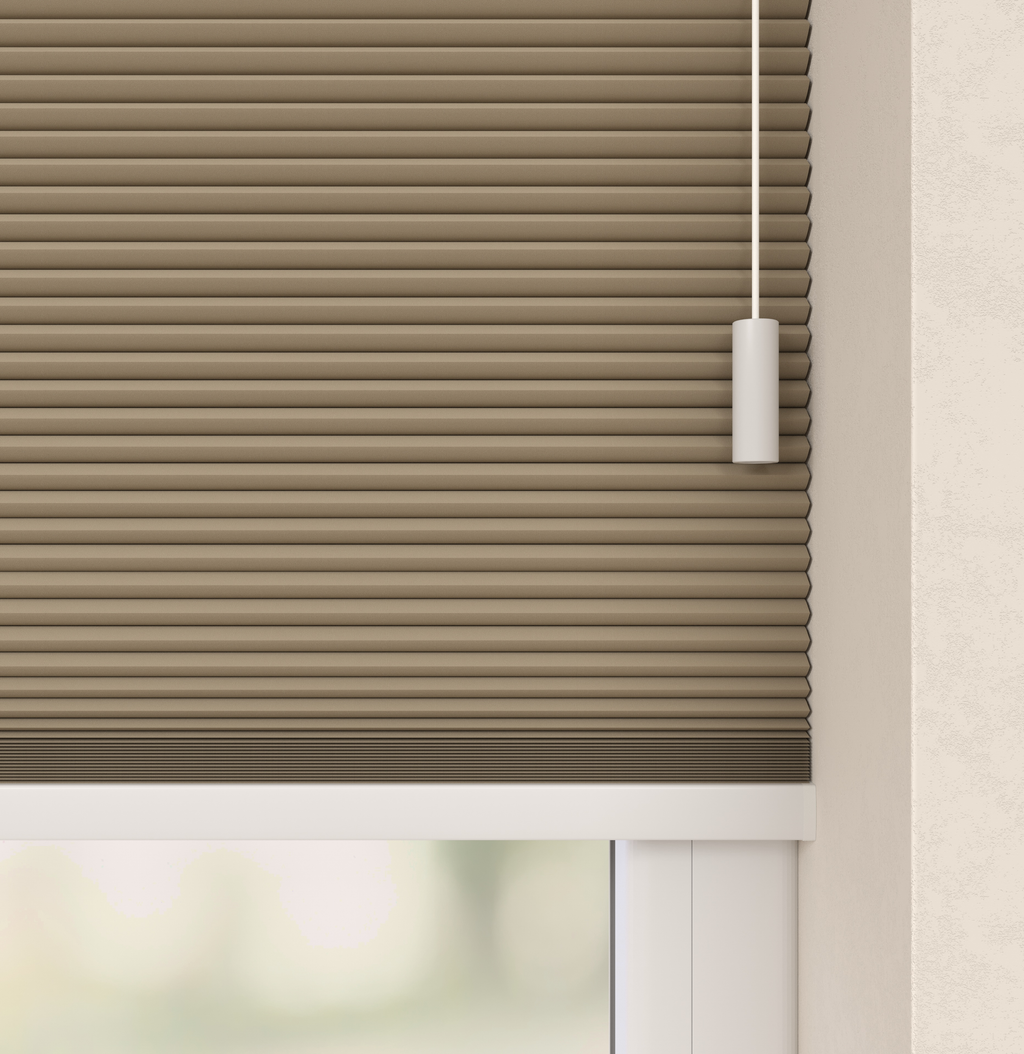 Plissé Gordijn Parijs Zand Verduister 5170 Afbeelding 2