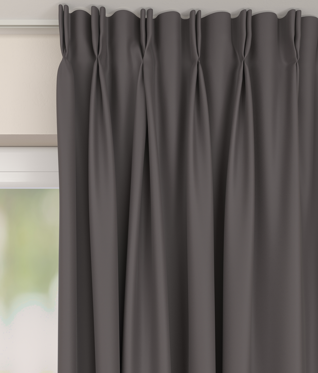 Gordijn Verduistergordijn Taupe Afbeelding 2