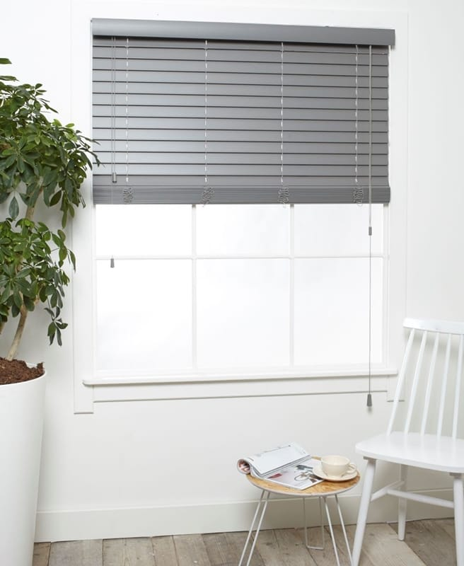 PVC Jaloezieen - Donkergrijs