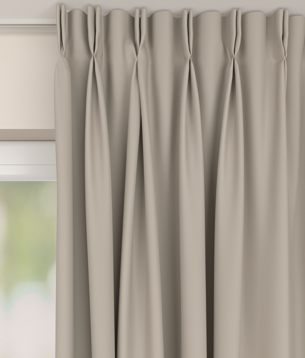 Gordijn Verduistergordijn Lichtbeige Afbeelding 2