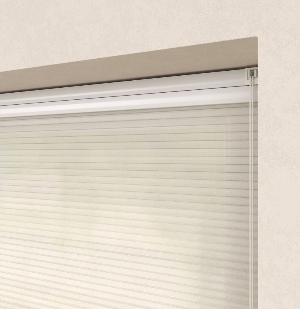 Plissé gordijnen Saint-Tropez Lichtzand 03