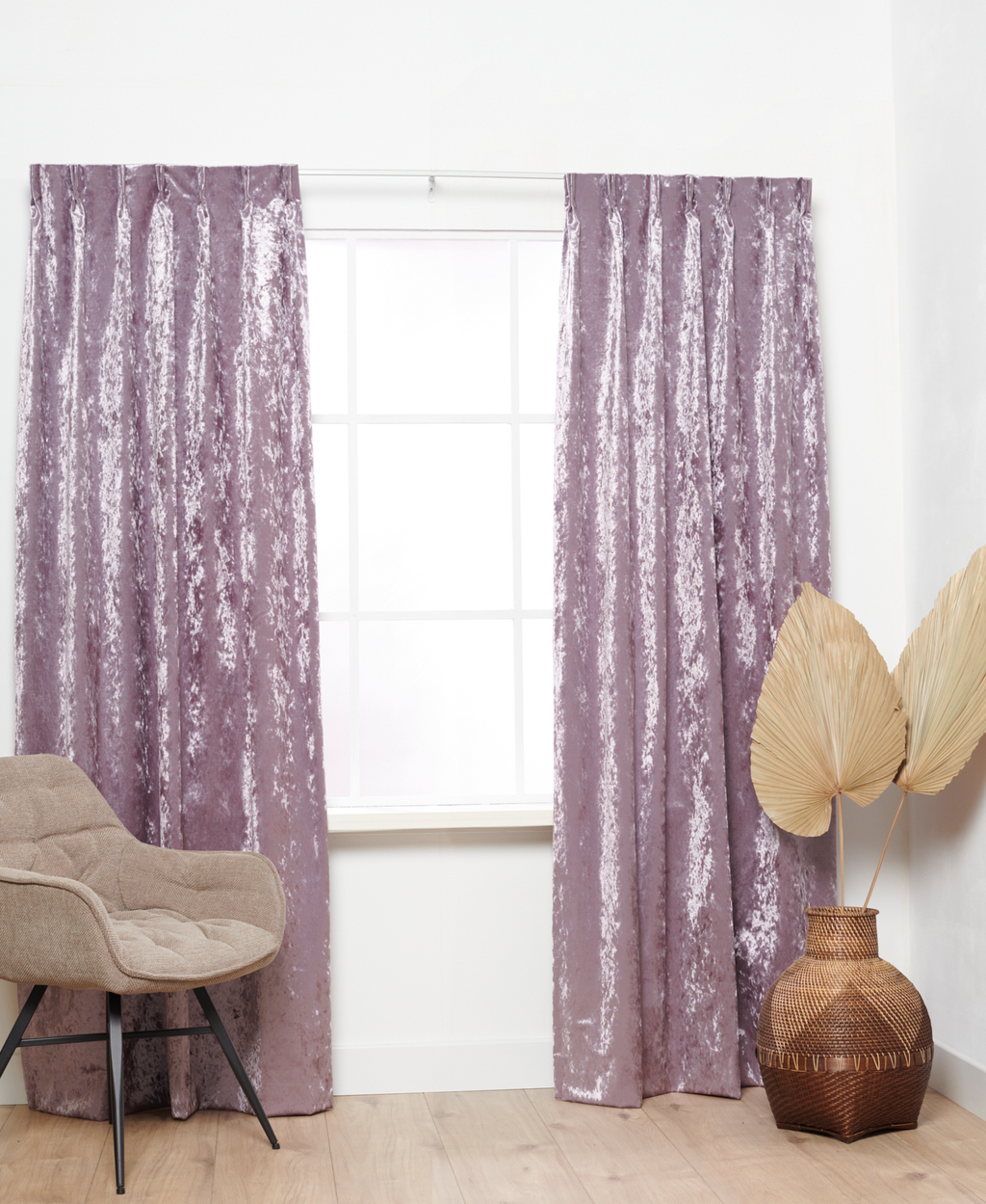 Shiny Velvet Paars 17