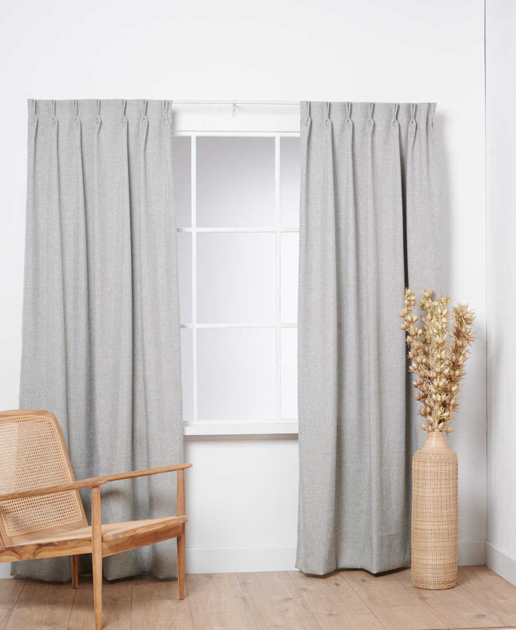 Arlette Linnenlook Grijs/Zand 3800