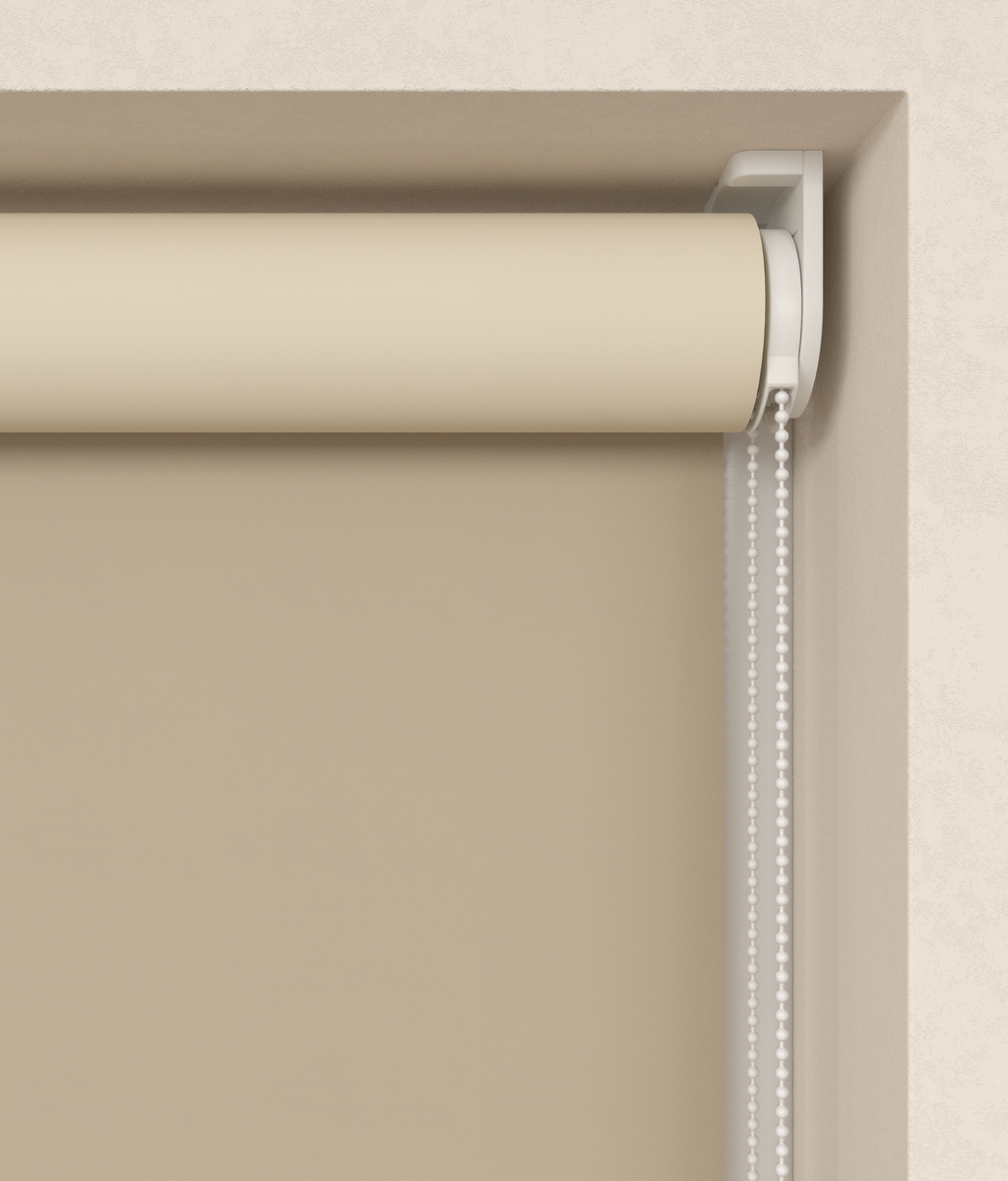 Elektrisch Rolgordijn Rome Verduister Lichtzand 5220