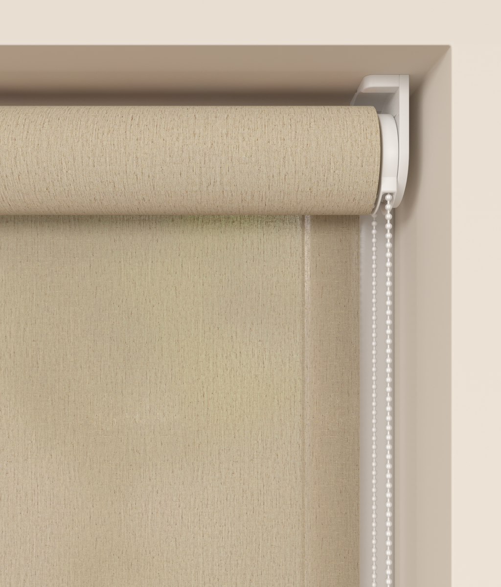 Elektrisch Rolgordijn Luca Donker Zand 350