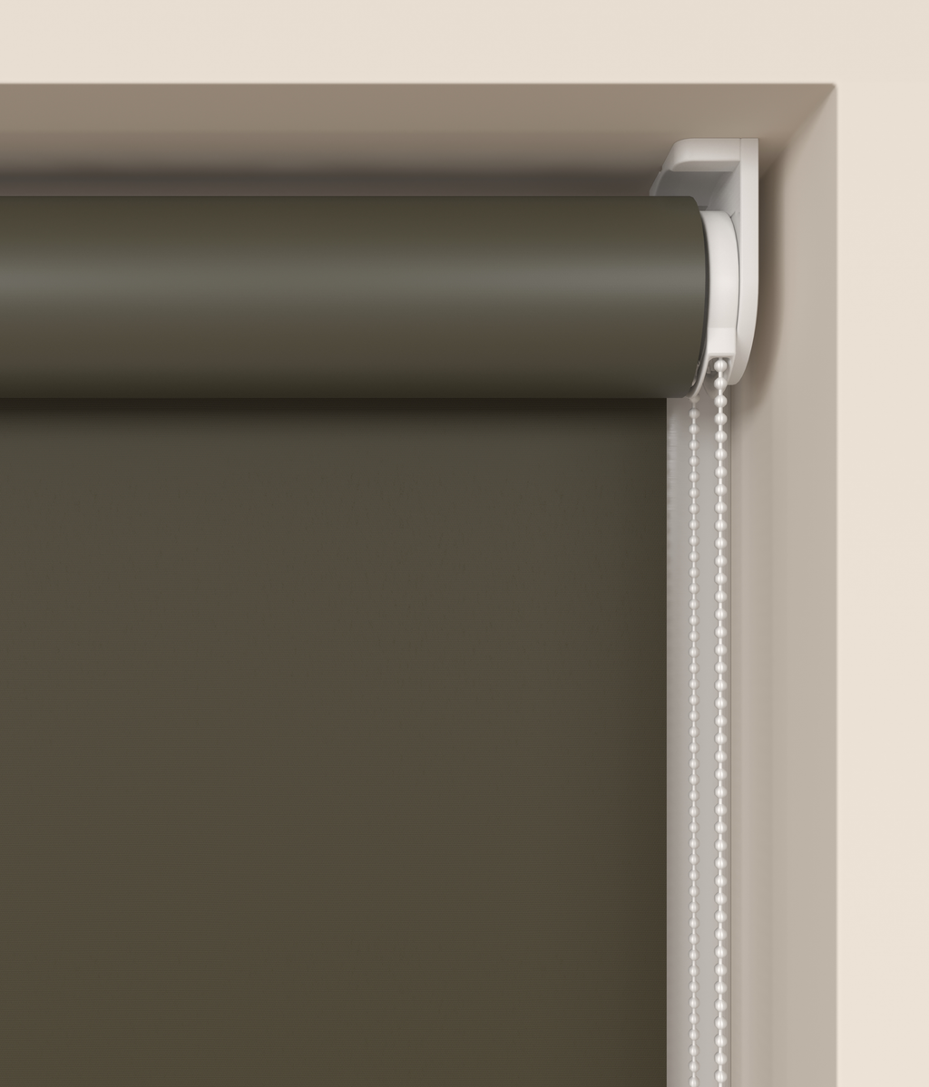 Elektrisch Rolgordijn Rome Verduister Olijf Groen 5852