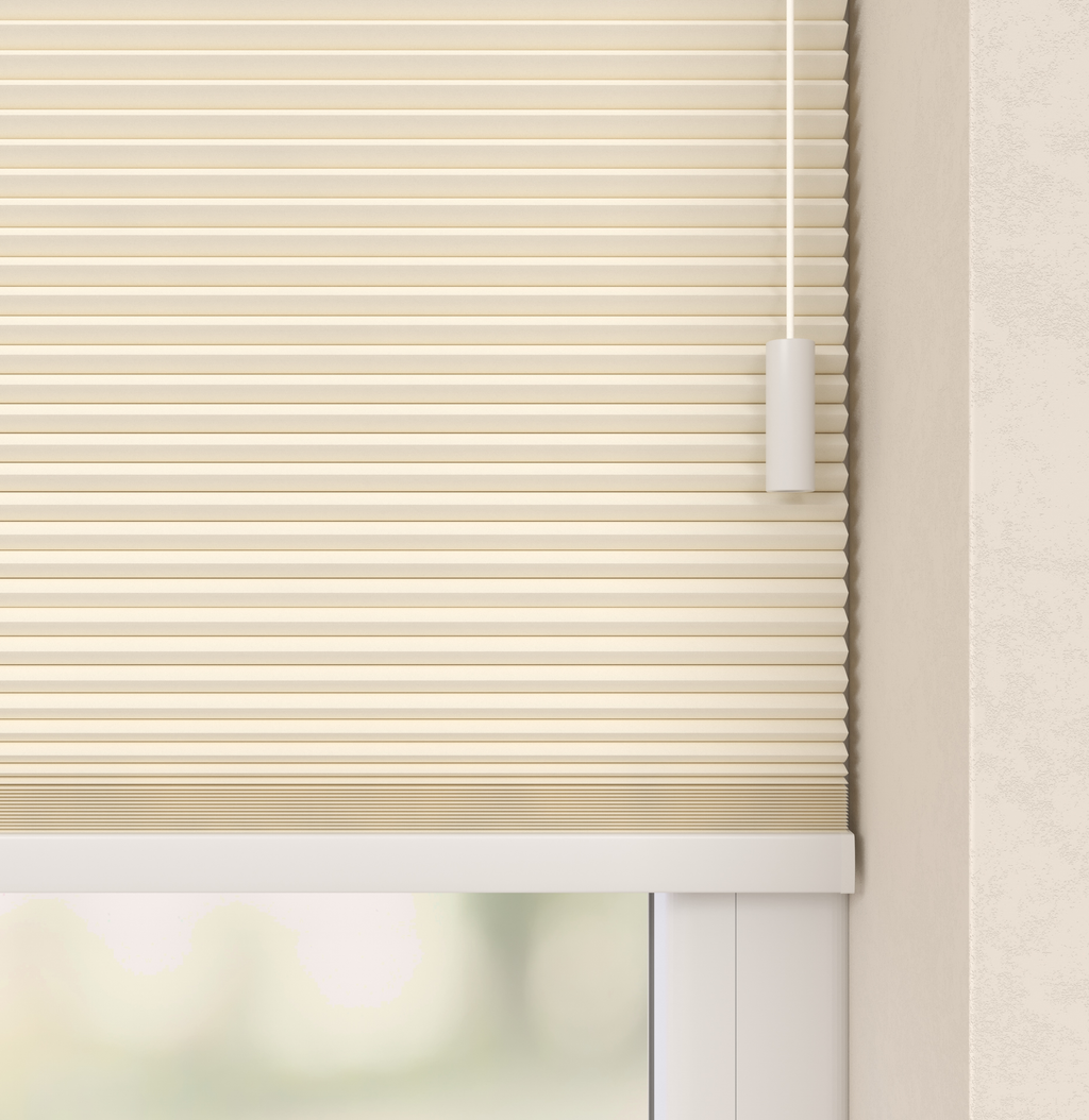 Plissé Gordijn Monaco Ecru 02 Afbeelding 2