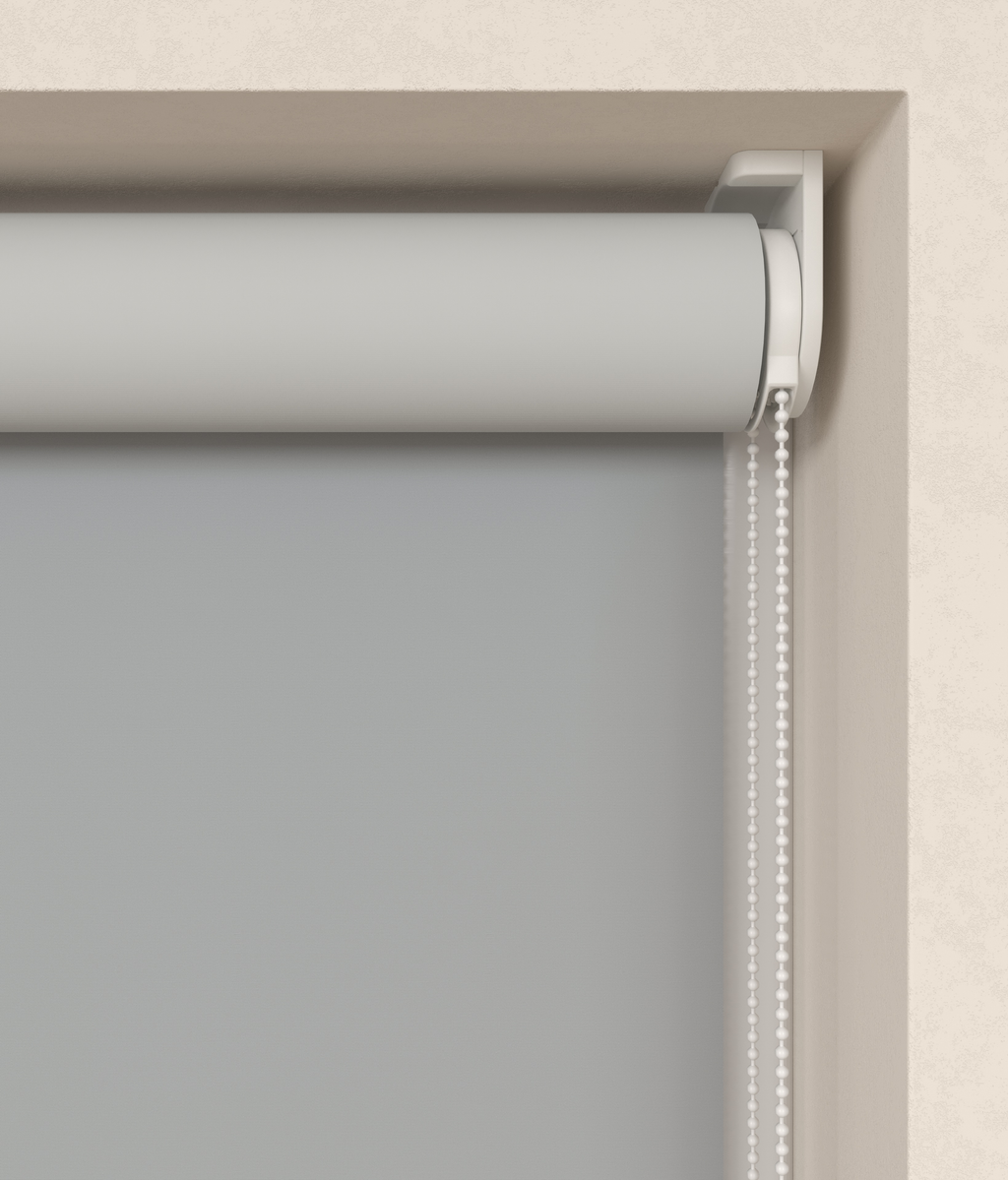Elektrisch Rolgordijn Rome Verduister Lichtgrijs 5600